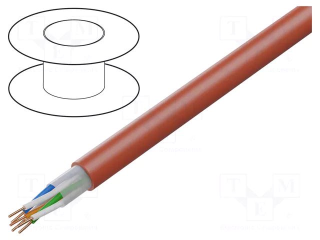 Wire: control cable; HTKSH; 2x2x1.4mm; Insulation: LSZH; Core: Cu BITNER BITNER-B10010