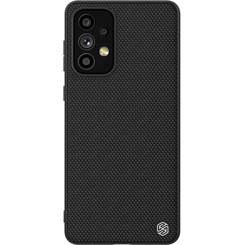 Nillkin Textured Case durable reinforced case with gel frame and nylon back for Samsung Galaxy A73 black, Nillkin 6902048237803 6902048237803