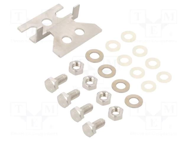 Clip; stainless steel; 4pcs. RAYCHEM RPG EB-WMB-2