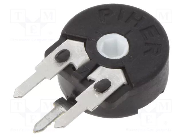 Potentiometer: mounting; vertical; 100Ω; 150mW; ±20%; linear PIHER PT10MH01-101A