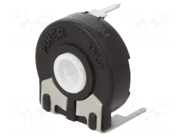 Potentiometer: mounting; horizontal; 500kΩ; 250mW; ±20%; linear PIHER PT15NV15-504A