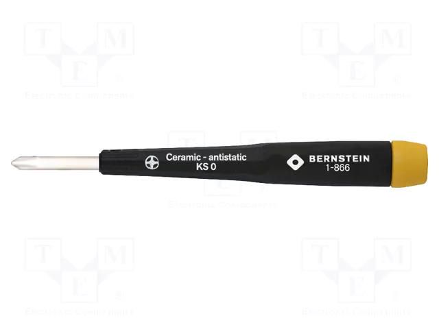 Ceramic trimmer; Bit: Phillips; Size: PH0; Blade length: 20mm BERNSTEIN BRN-1-866