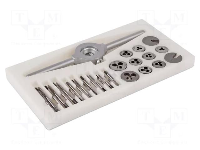 Kit: taps; Kit: taps,threading dies,tap wrench,diestock BERNSTEIN BRN-2-800