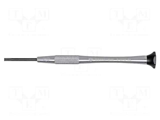 Screwdriver; precision; slot; 2x0.4mm; Blade length: 22mm BERNSTEIN BRN-4-373-AL