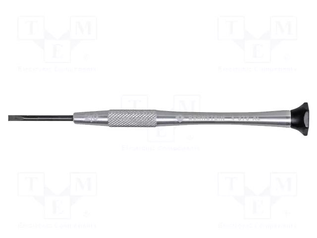Screwdriver: precision; slot; 2x0.4mm; Blade length: 22mm BERNSTEIN BRN-4-373-AL