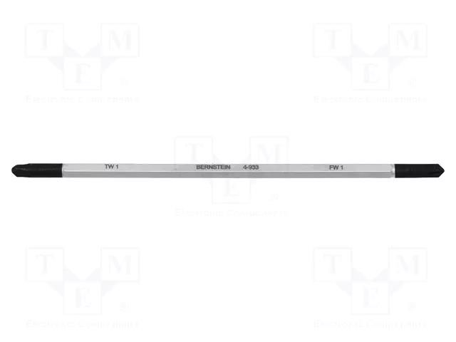 Interchangeable blade; double-sided; Tri-Wing®; FW1; TW1; 120mm BERNSTEIN BRN-4-933