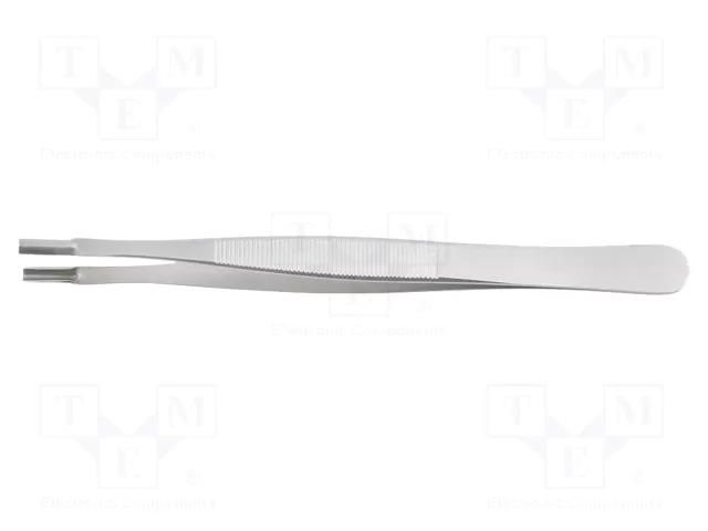 Tweezers; 125mm; universal; Type of tweezers: straight BERNSTEIN BRN-5-016-7