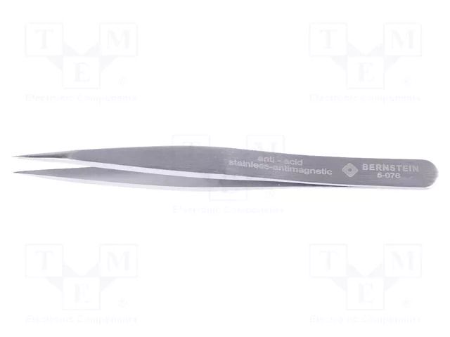 Tweezers; 120mm; Blade tip shape: sharp; universal BERNSTEIN BRN-5-076
