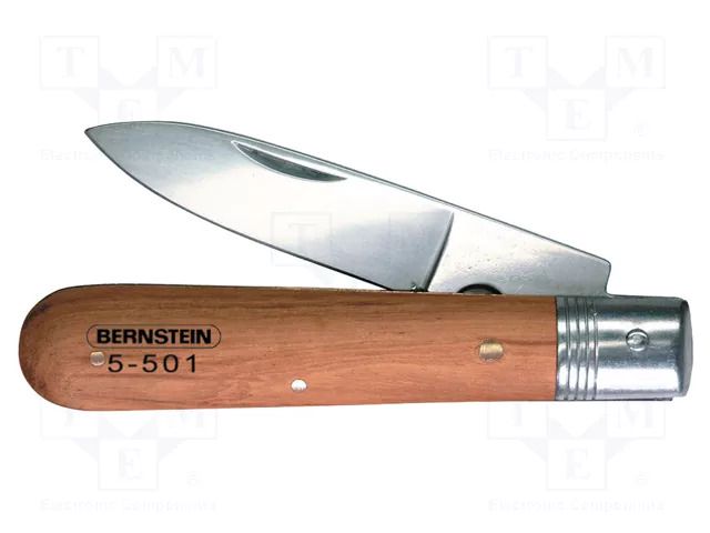 Knife; for electricians; for cables; Tool length: 200mm; folding BERNSTEIN BRN-5-501