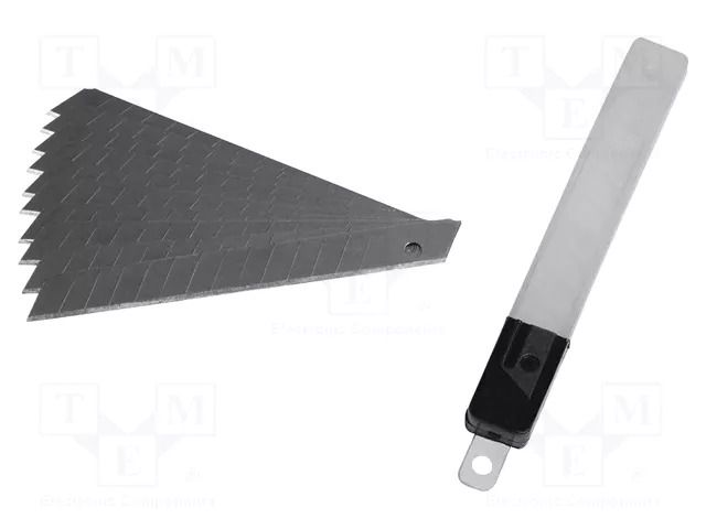 Blade; L: 85mm; W: 9mm; bent; 10pcs. BERNSTEIN BRN-5-516