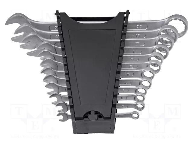 Wrench-set; combination spanner; 12pcs. BERNSTEIN BRN-6-600