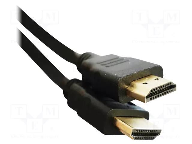 HDMI cable; HDMI; 1000mm Riverdi 4K-HDMI-CABLE