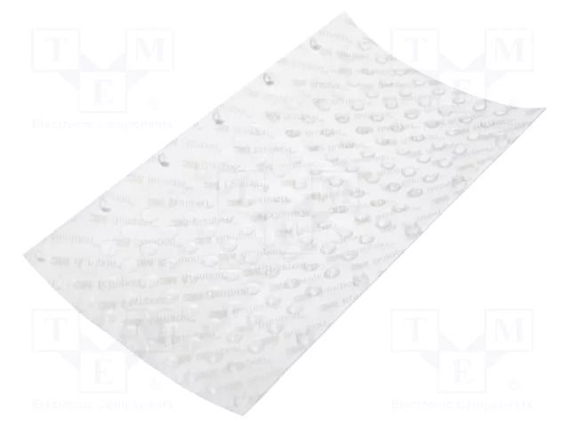 Self-adhesive foot; Ø: 6.4mm; H: 1.6mm; transparent; polyurethane KEYSTONE KEYS783-C