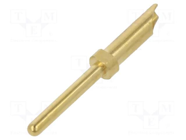 Contact; male; gold-plated; 0.2÷0.5mm2; Mini Buccaneer; soldering BULGIN SA3148/1