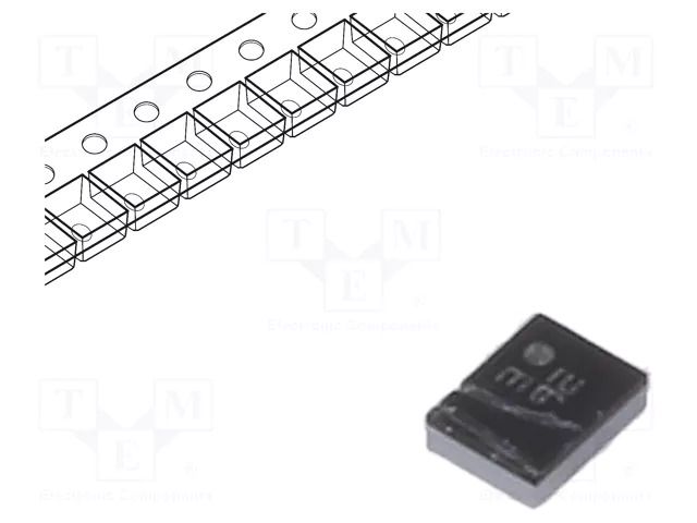 PMIC; DC/DC converter; Uin: 2.7÷5.5VDC; Uout: 1.1÷3.3VDC; 0.6A TEXAS INSTRUMENTS LM3671TLX-ADJ/NOPB