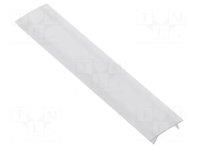 Cover for LED profiles; white; 1m; push-in GTV Poland GTV-OMGLAX-1M