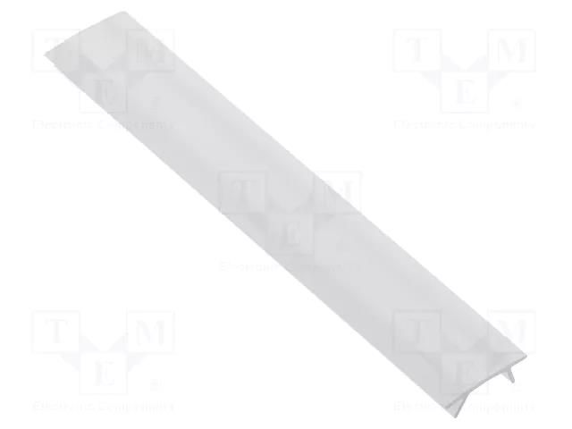 Cover for LED profiles; white; 1m GTV Poland GTV-OMGLAXMC-1M