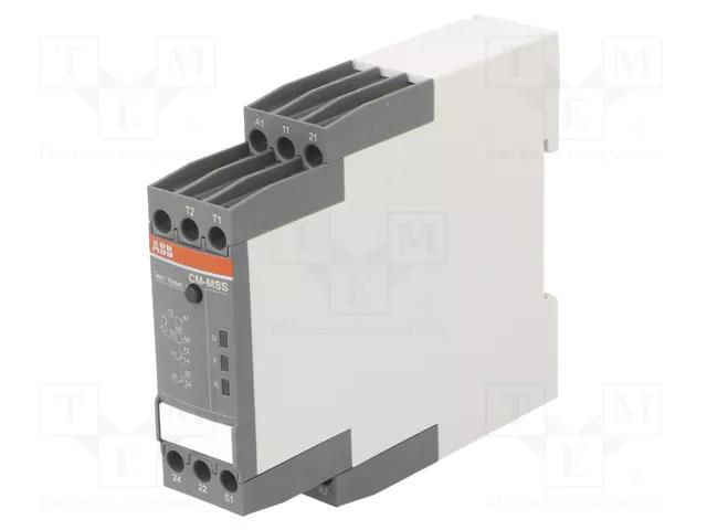 Monitoring relay; motor temperature; 24VAC; 24VDC; CM-MSS; IN: 1 ABB 1SVR730712R0200