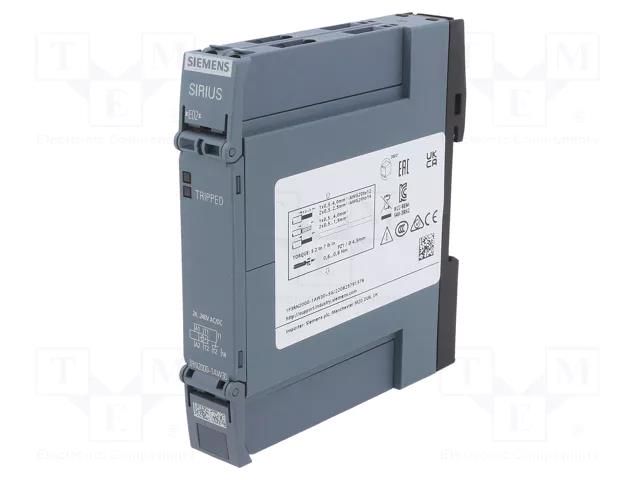 Temperature monitoring relay; temperature; 24÷240VAC; 24÷240VDC SIEMENS 3RN2000-1AW30