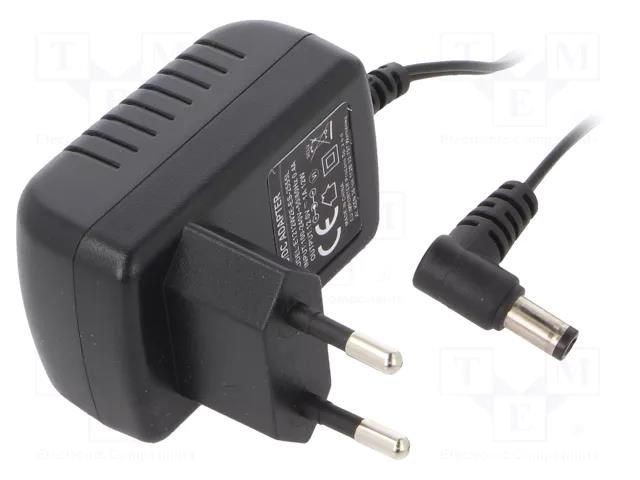 Power supply: switching; mains,plug-in; 12VDC; 1A; 12W; 83.3% ESPE E1212W2E-ES-2555L