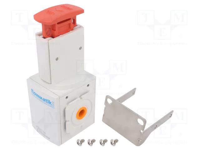 Shutoff valve; 0÷10bar; Thread: G 1/4"; Flowmatik; -5÷50°C PNEUMAT FMZO-14