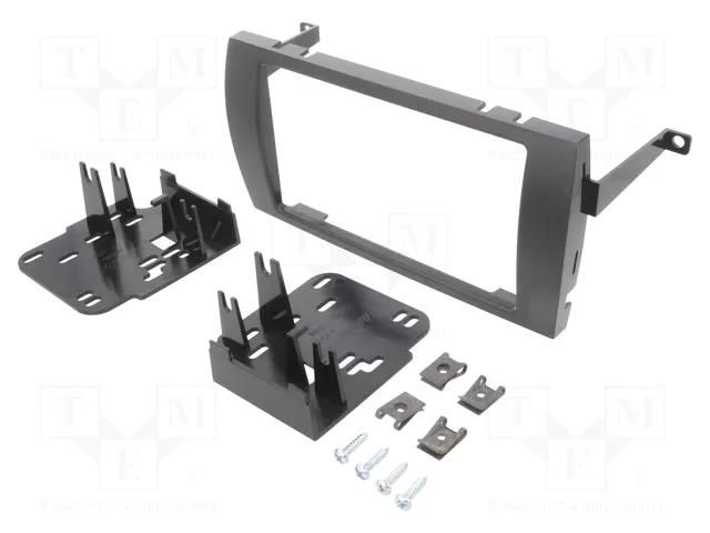 Radio frame; Cadillac; 2 DIN; black METRA RAM-40.802