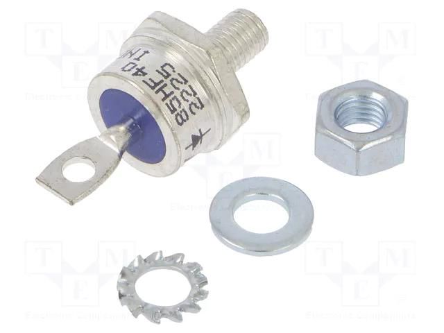 Diode: rectifying; 400V; 85A; cathode to stud; DO203AB,DO5; 1.2V VISHAY VS-85HF40