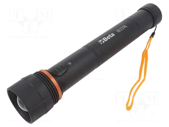 Torch: LED; 300mm; 1500lm; black; IP66 BETA BE1833XL