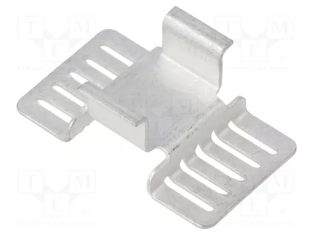 Heatsink: die-cut; U; TO263; L: 14.99mm; W: 9.52mm; H: 25.91mm; copper BOYD CORP 7106DG