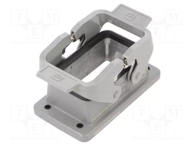 Enclosure for connectors: HDC; size 10B; for panel mounting HARTING 09300100392