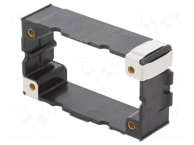 Frame for contact inserts; Han® B,Rear Fit; size 10B; straight HARTING 09300109301