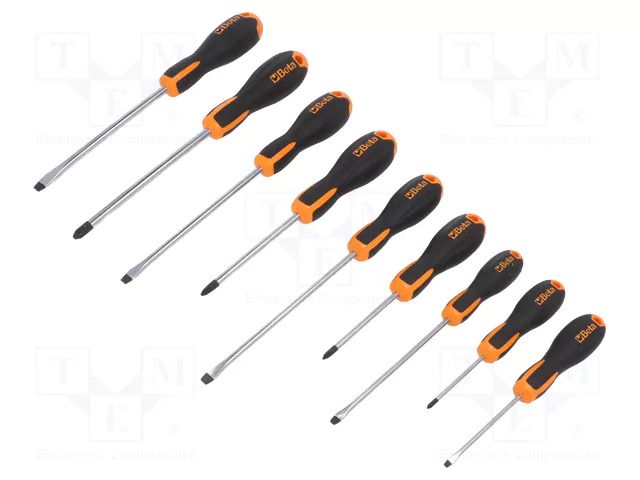 Phillips,slot; EVOX; 10pcs; Screwdriver: universal-set BETA BE1203E/S10