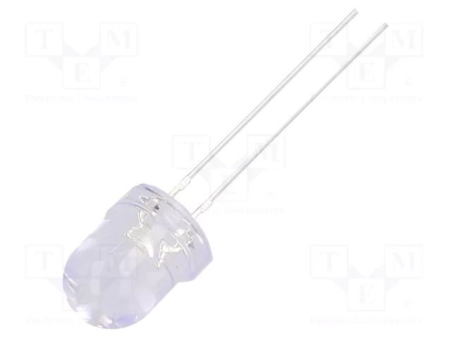 LED; green; 8mm; 14400÷18000mcd; 30°; Front: convex; 3.6÷3.6VDC OPTOSUPPLY OSG3DA8131A
