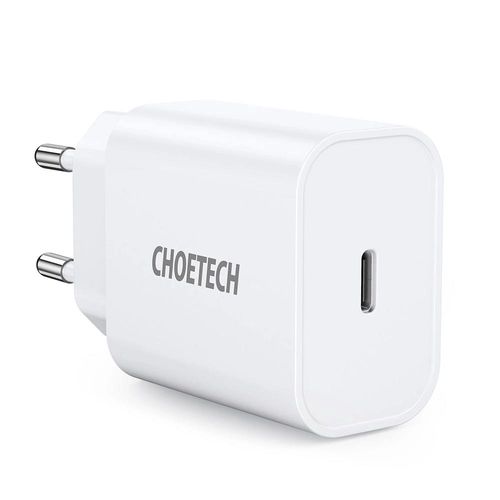 Choetech USB Type C PD 20W Wall Charger White (Q5004 V4), Choetech 6932112100566 6932112100566