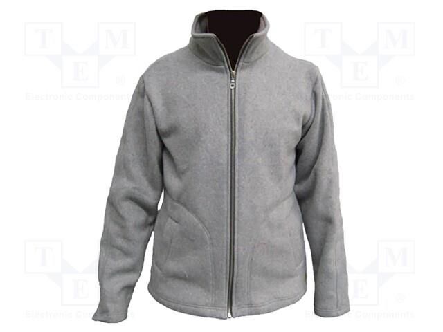 Fleece; ESD; XL; Features: dissipative,washing temperature 30° EUROSTAT GROUP ERS-517610225