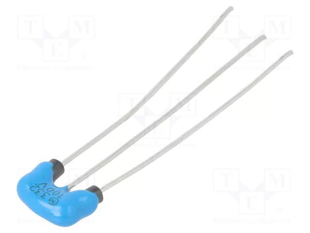 Filter: anti-interference; 100V; 3.3nF; THT; ±10% MURATA DSS1NB32A332Q91A
