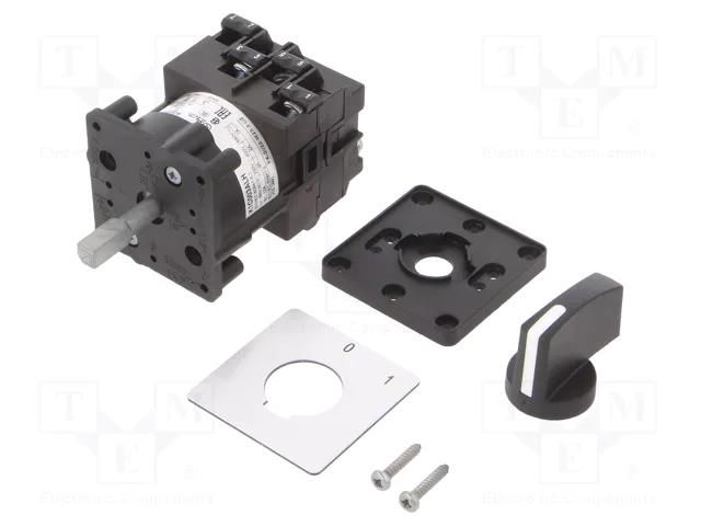 Switch: cam switch; Stabl.pos: 2; 12A; 0-1; for building in; Pos: 2 SCHNEIDER ELECTRIC K1C003ALH
