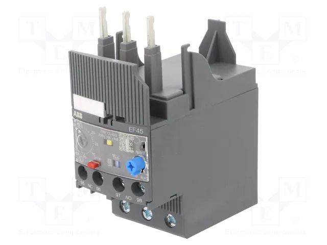 Thermal relay; Leads: screw terminals; 15÷45A; AF ABB EF45-45