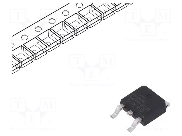 Transistor: N-MOSFET; unipolar; 650V; 2.5A; Idm: 16A; 77W; TO252 BRIDGELUX BXP4N65D