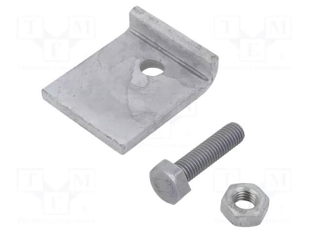 Clamp connector; Application: for steel bracket OBO BETTERMANN OBO-6354106