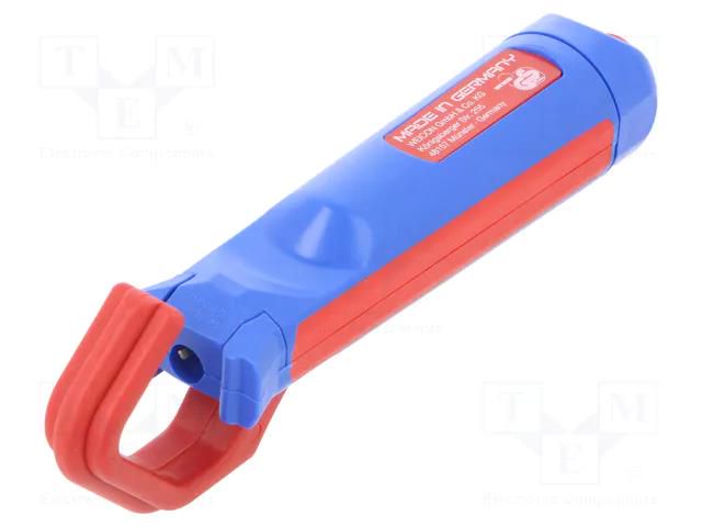 Stripping tool; Øcable: 28÷35mm; Wire: round; Tool length: 140mm WEICON WEICON-50050435