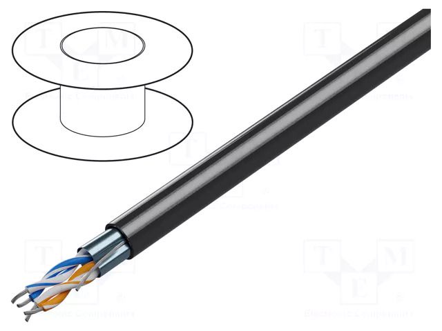 Wire; RE-2Y(St)Yv-P; 2x2x1.3mm2; for direct burial,outdoor; Cu BITNER BITNER-S10106