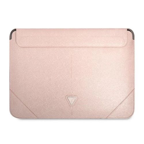 Guess Saffiano Triangle Logo case for a 14&quot; laptop - pink, Guess 3666339039905 3666339039905