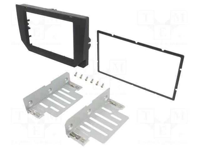 Radio frame; Seat; 2 DIN; black ACV RAM-40.904