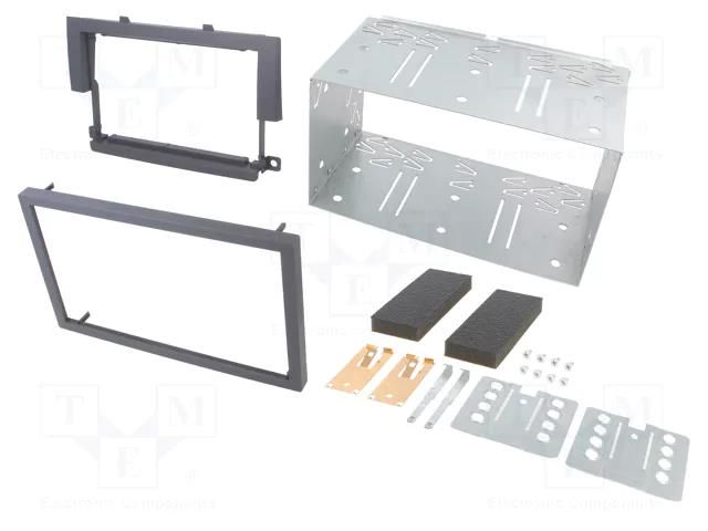 Radio frame; Mitsubishi; 2 DIN; black ACV RAM-40.949