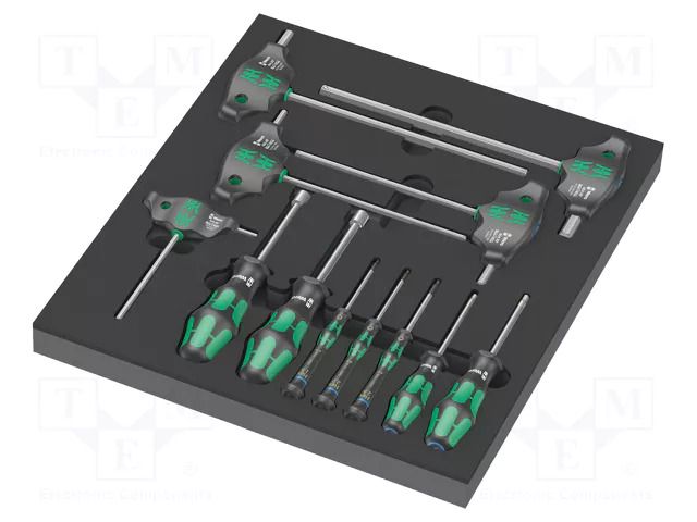 Screwdriver: universal-set; Hex Plus key,6-angles socket WERA WERA.05150104001