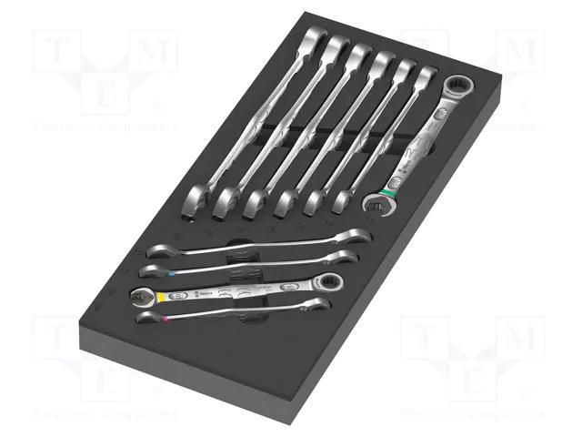 Wrenches set; combination spanner,with ratchet; Joker 6000 WERA WERA.05150120001