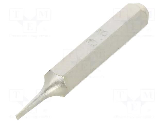 Screwdriver bit; slot; 0.8x0.25mm; Kind: precision BETA BE1256LP/0.8