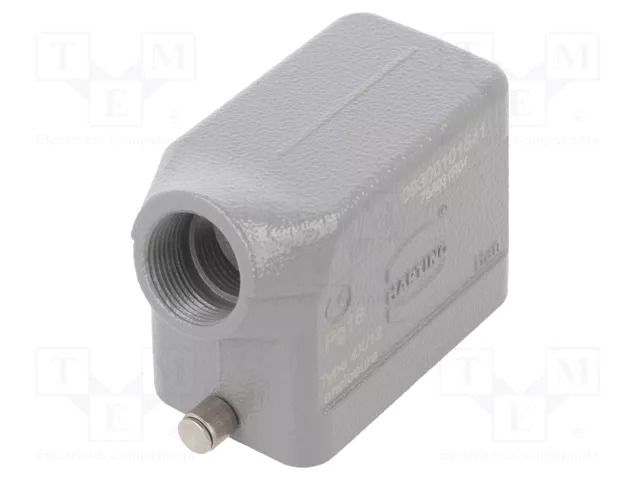 Enclosure for connectors: HDC; Gland: PG16 HARTING 09300101541