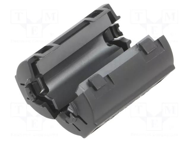 Core: ferrite; on round cable; Ni-Zn ferromagnetic; 300MHz KEMET ESD-SR-150